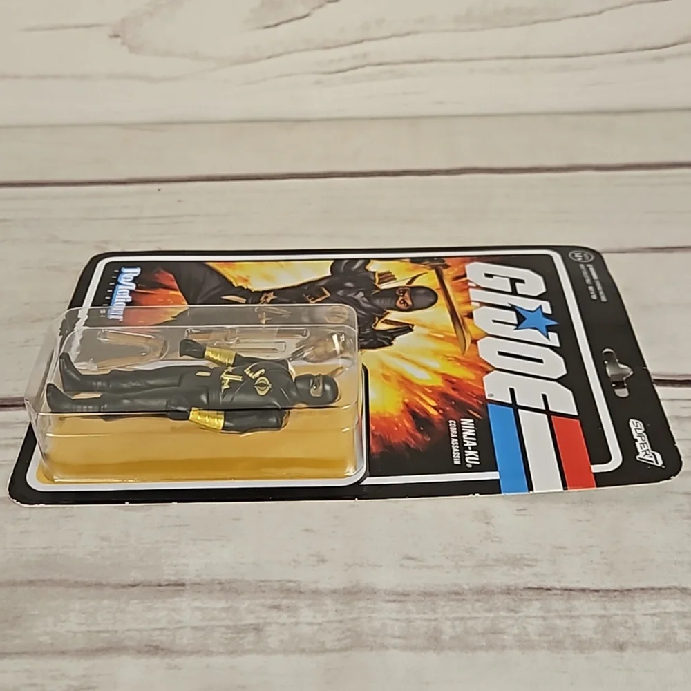 Super7 GI Joe ReAction Figure Ninja-ku Cobra Assassin Action Figure - Picture 4 of 4